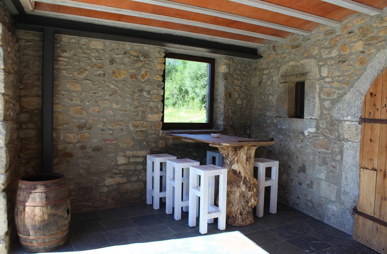 Hotel Mas Ravetllat Isobol Esterno foto